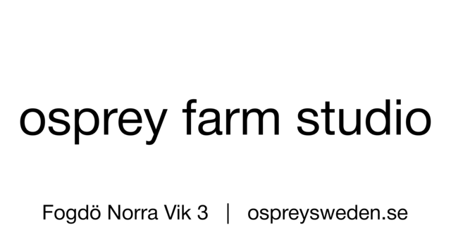 Osprey farm studio